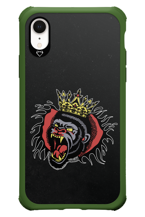 Monkey Rage Black - Apple iPhone XR