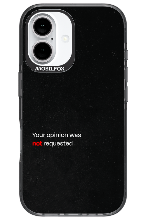 Not Requested 2.0 - Apple iPhone 16