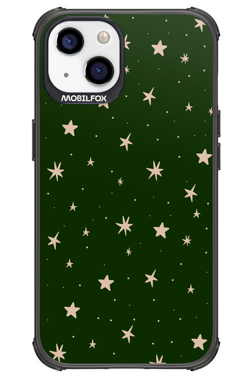 Forest Green Stars - Apple iPhone 13