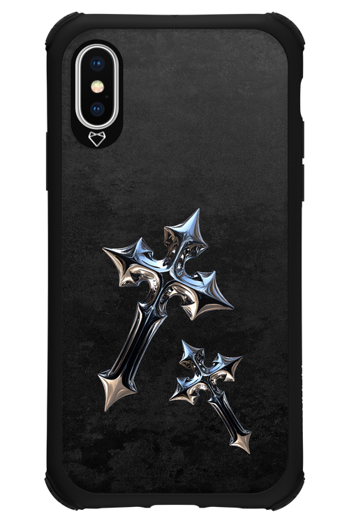 Chrome Crosses 2.0 - Apple iPhone XS