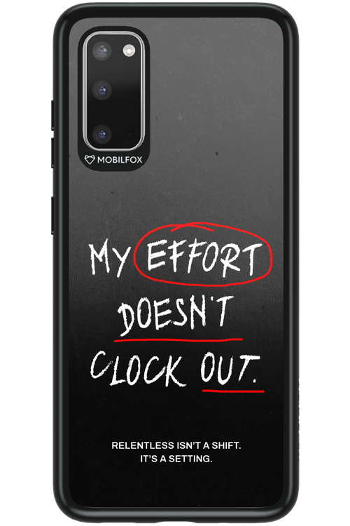 My Effort 2.0 - Samsung Galaxy S20
