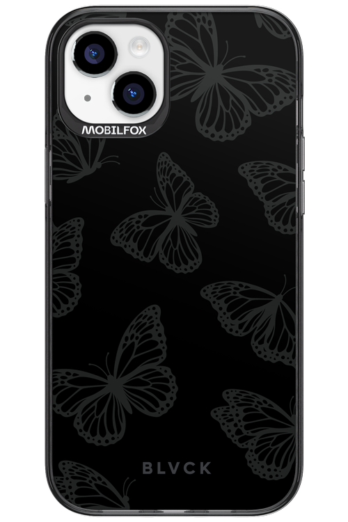 Black Butterflies - Apple iPhone 15 Plus