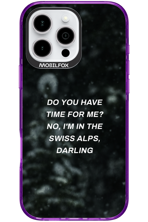 Swiss Alps - Apple iPhone 16 Pro Max