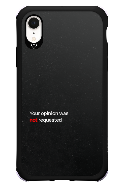 Not Requested 2.0 - Apple iPhone XR