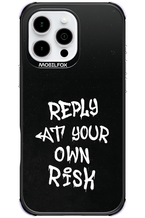 Risk Black - Apple iPhone 16 Pro Max