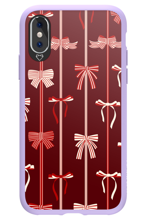 Holiday Bow - Apple iPhone XS