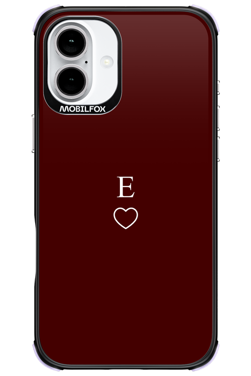 E Burgundia 2.0 - Apple iPhone 16 Plus