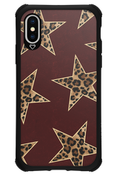Wild Stars Burgundy - Apple iPhone XS