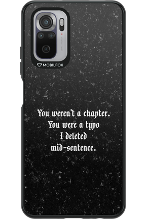 A Typo - Xiaomi Redmi Note 10