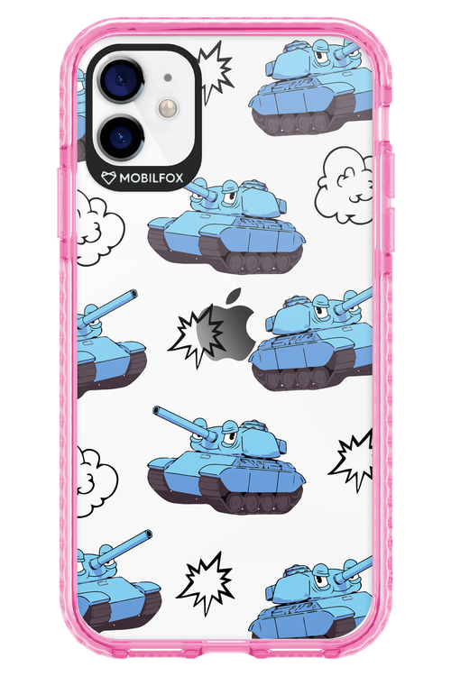 Tank Guy Transparent - Apple iPhone 11