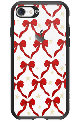 Bow & Stars (Transparent) - Apple iPhone 8