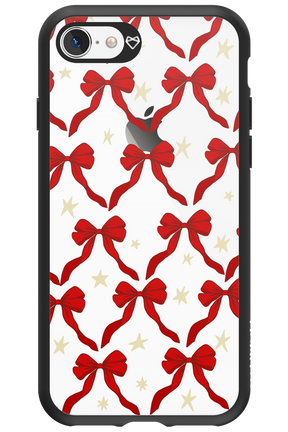 Bow & Stars (Transparent) - Apple iPhone 8