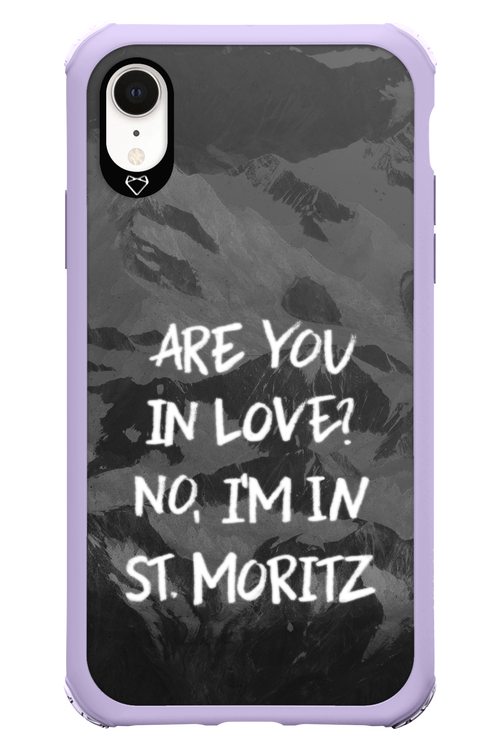 I'm in St. Moritz - Apple iPhone XR