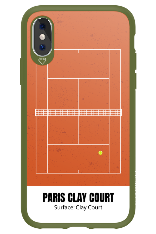 PARIS CLAY COURT 2.0 - Apple iPhone X