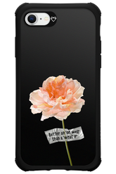 Flower Black - Apple iPhone SE 2022