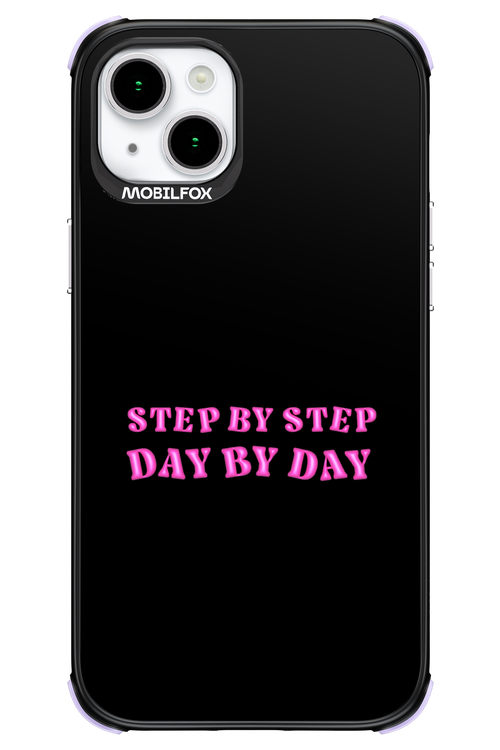 Step by Step Black - Apple iPhone 15 Plus