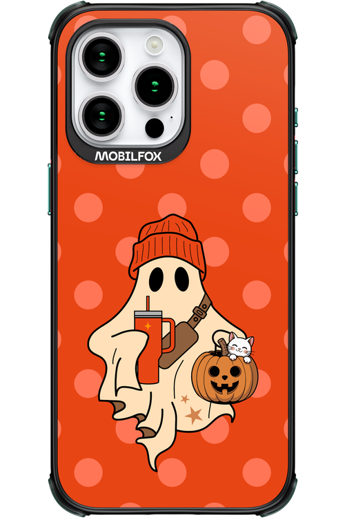 Ghost Girl (Orange) - Apple iPhone 15 Pro Max