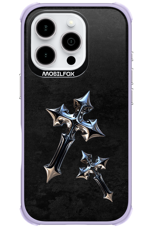 Chrome Crosses - Apple iPhone 16 Pro