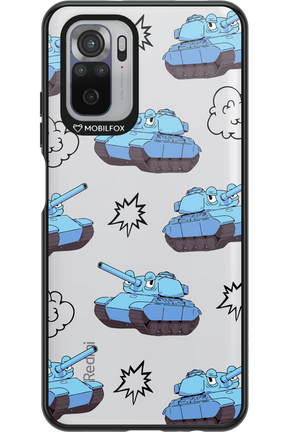 Tank Guy Transparent - Xiaomi Redmi Note 10