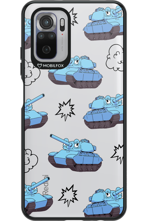 Tank Guy Transparent - Xiaomi Redmi Note 10