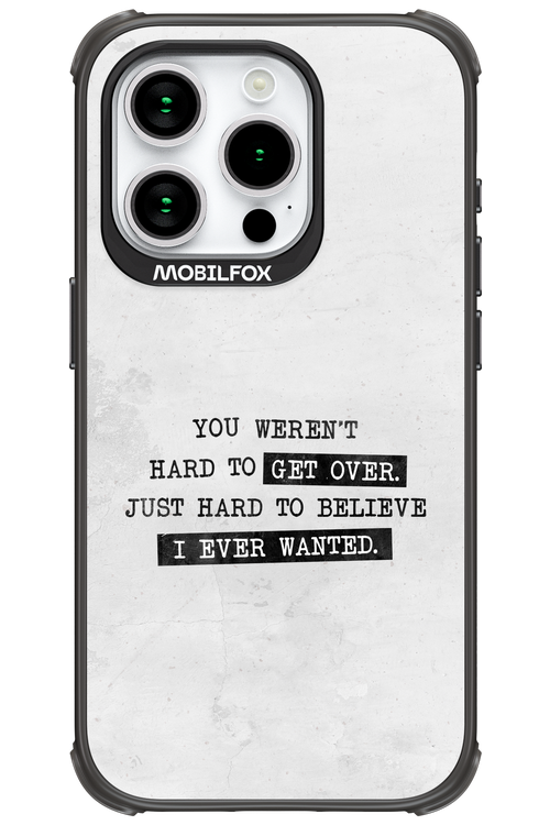 Hard to Believe - Apple iPhone 15 Pro