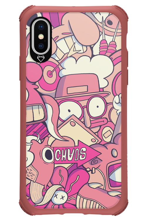 Coral Chaos - Apple iPhone X