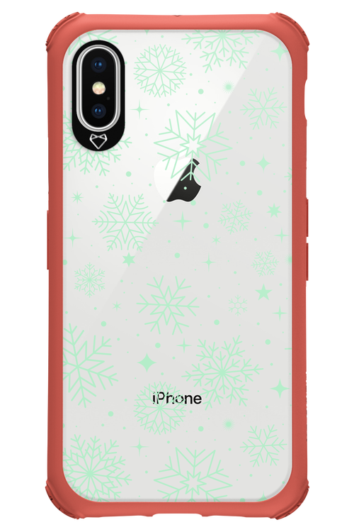 Tiffany's Snowflakes - Apple iPhone X