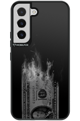 Money Burn B&W - Samsung Galaxy S22
