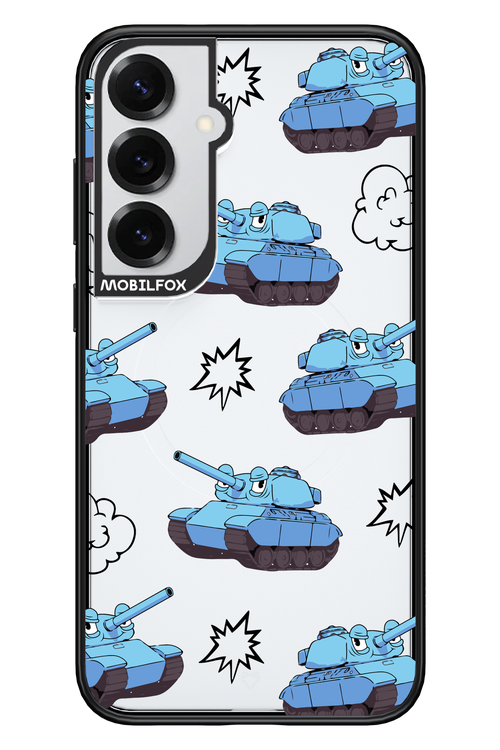 Tank Guy Transparent 2.0 - Samsung S25+