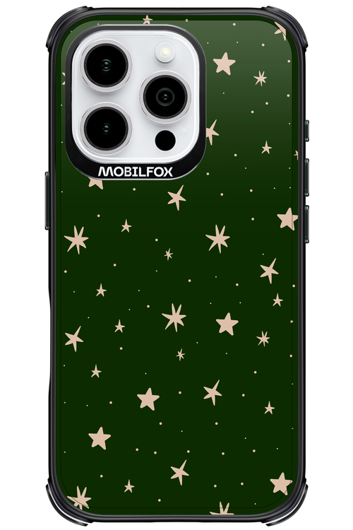 Forest Green Stars - Apple iPhone 16 Pro