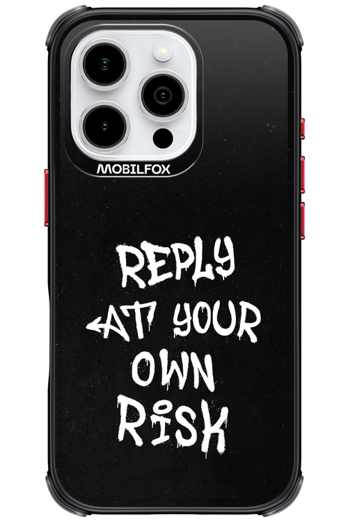 Risk Black 2.0 - Apple iPhone 16 Pro