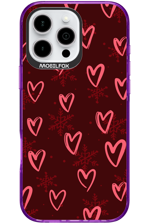 Christmas Hearts - Apple iPhone 16 Pro Max