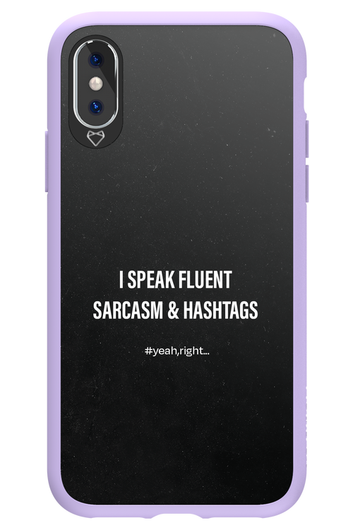 Sarcasm - Apple iPhone X