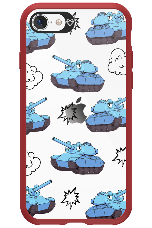 Tank Guy Transparent - Apple iPhone SE 2020