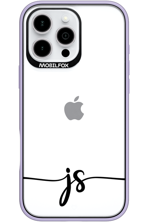 JS Monogram - Apple iPhone 16 Pro Max