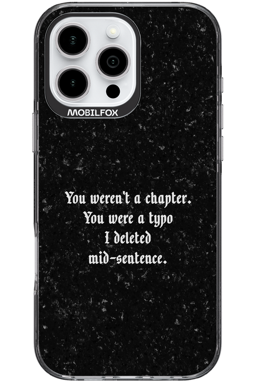 A Typo - Apple iPhone 16 Pro Max