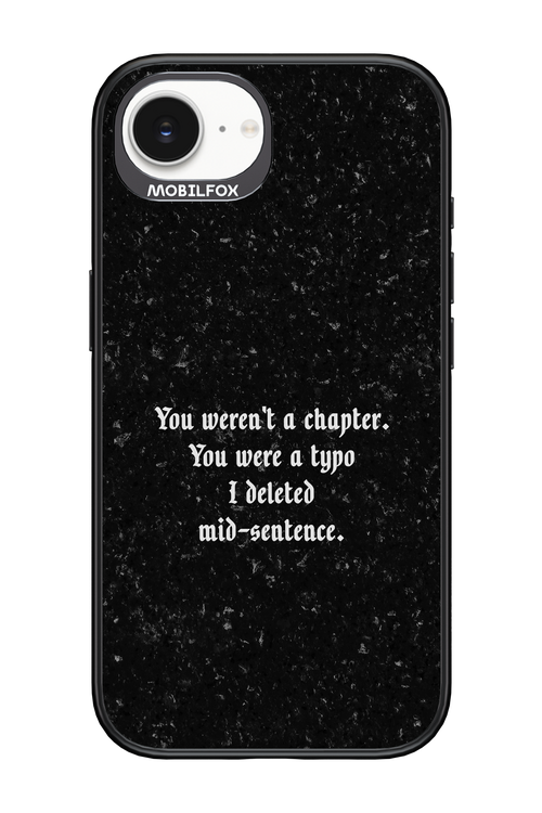 A Typo 2.0 - Apple iPhone 16e