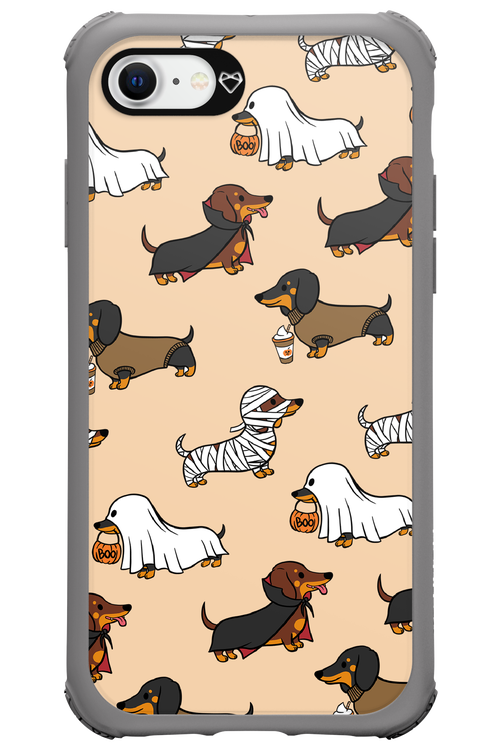 Scary Dachshund - Apple iPhone SE 2020