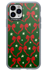 Bow & Stars (Green) - Apple iPhone 11 Pro