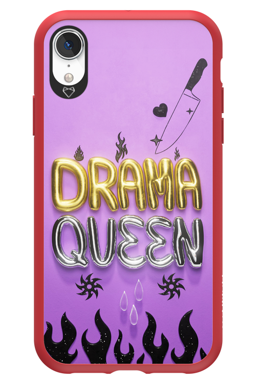 Drama Queen Purple - Apple iPhone XR