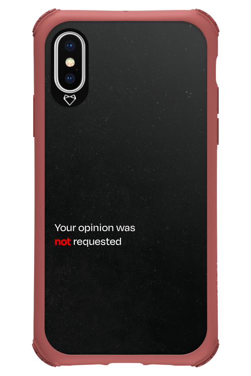 Not Requested 2.0 - Apple iPhone XS
