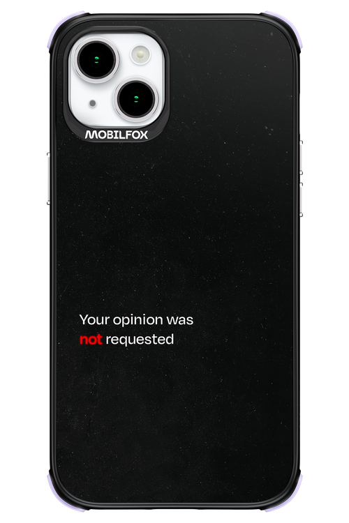 Not Requested 2.0 - Apple iPhone 15 Plus