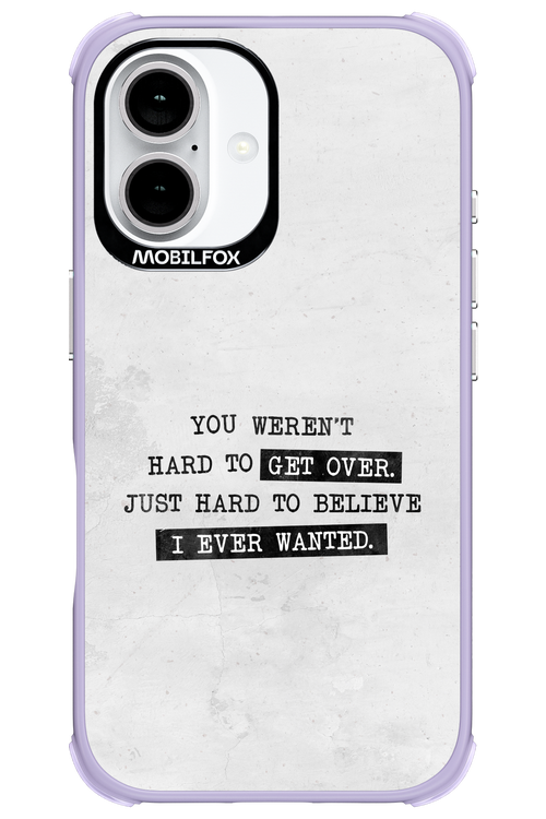 Hard to Believe - Apple iPhone 16