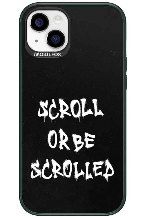 Scroll Black - Apple iPhone 15 Plus
