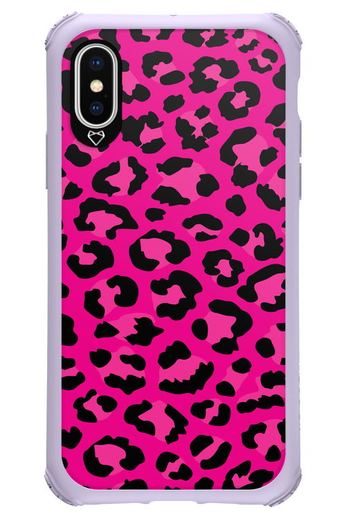 Fuchsia Leopard - Apple iPhone X