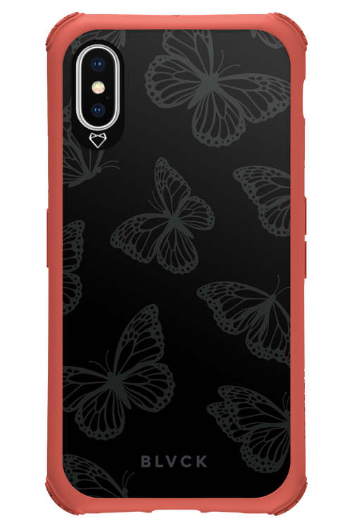 Black Butterflies 2.0 - Apple iPhone X