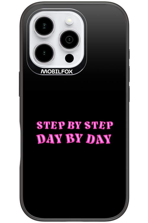 Step by Step Black - Apple iPhone 16 Pro