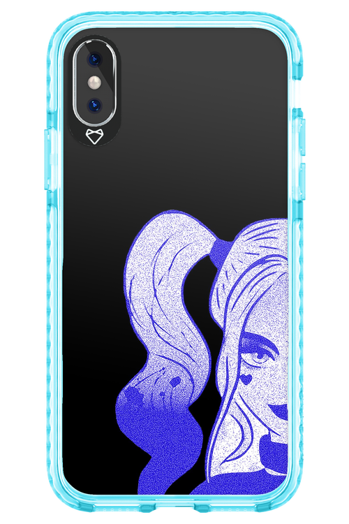 Qween Blue - Apple iPhone X