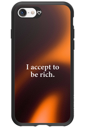 I accept to be rich - Apple iPhone 7