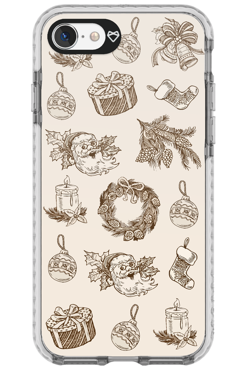 Christmas Paper - Apple iPhone 7